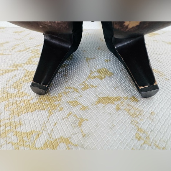 🔥🔥FINAL CLEARENCE🔥🔥 L’AUTRE CHOSE Black Suede Leather Women’s Bootie - Picture 5 of 9